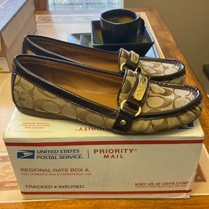 Coach loafer size 8